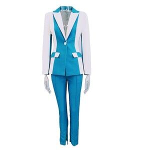 Women's Blazer Jacket Multicolor Size L